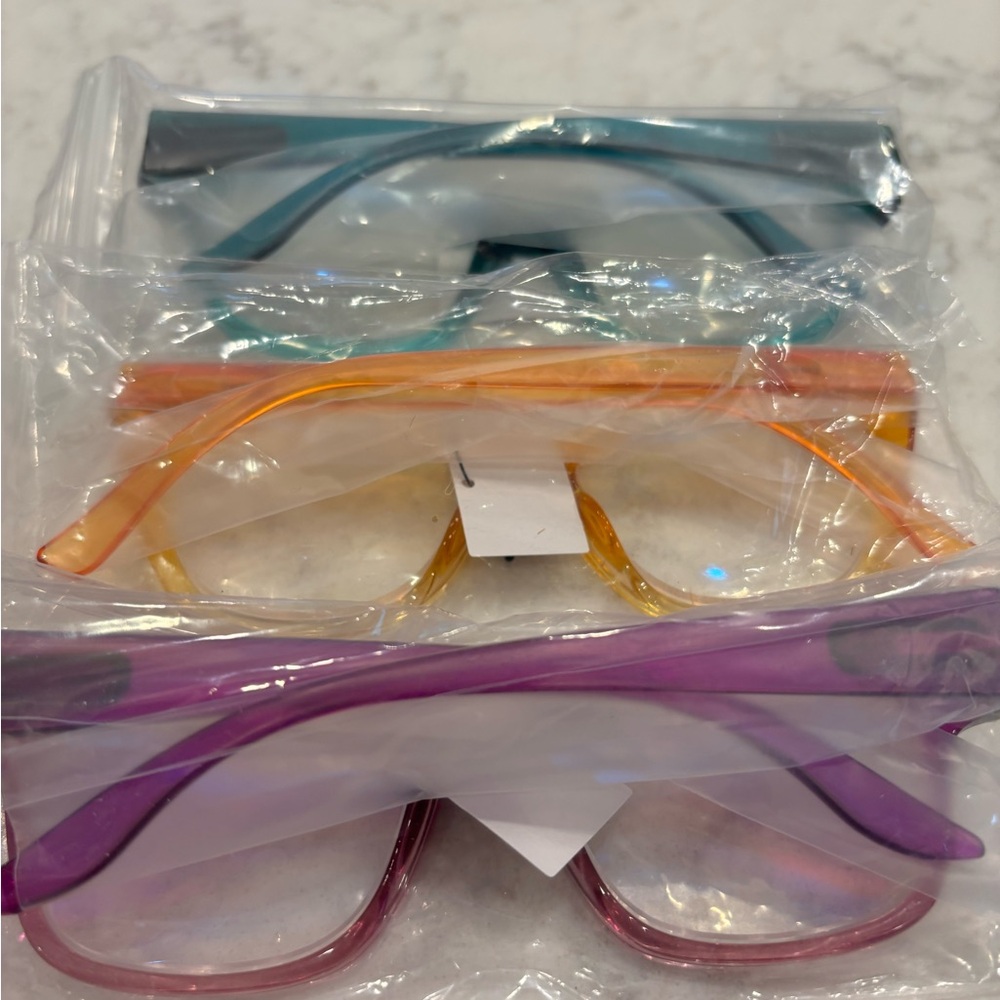 JOY 2.50 Readers NWT Set of 3 Colorful Reading Glasses - Picture 2 of 3